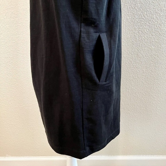 Grey State Mini Dress Womens 0 Extra Small Black Ruffle Sleeve Anthropologie - Picture 6 of 15